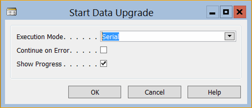 Upgrade and migrate ExFlow data