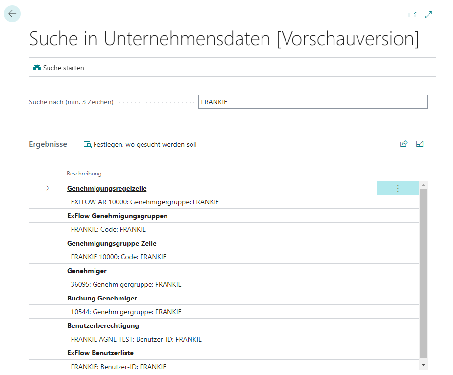 Datensuche