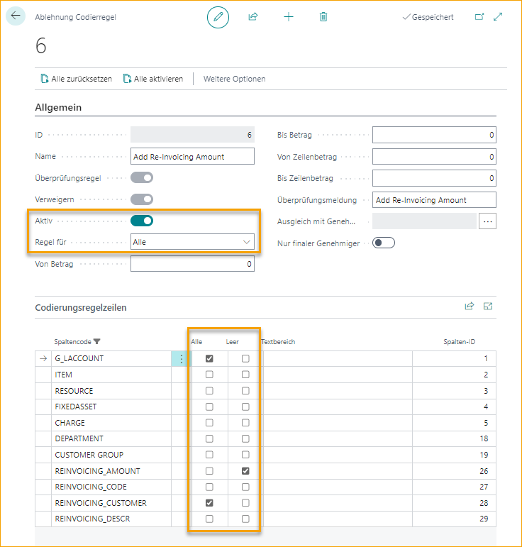 ExFlow Denying Coding Rule