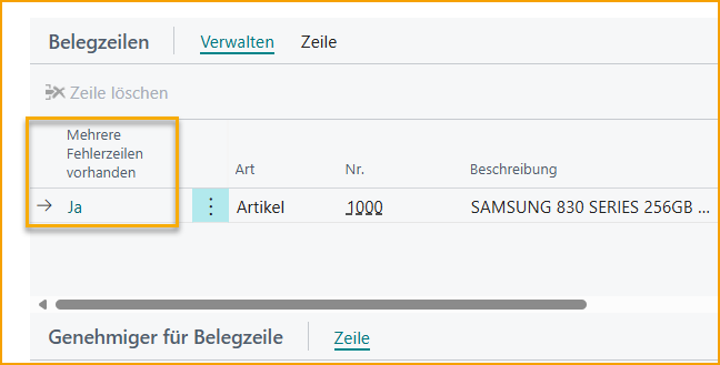 Einkäuferansicht