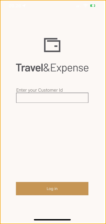 A screenshot of a travel and expense form Description automatically generated