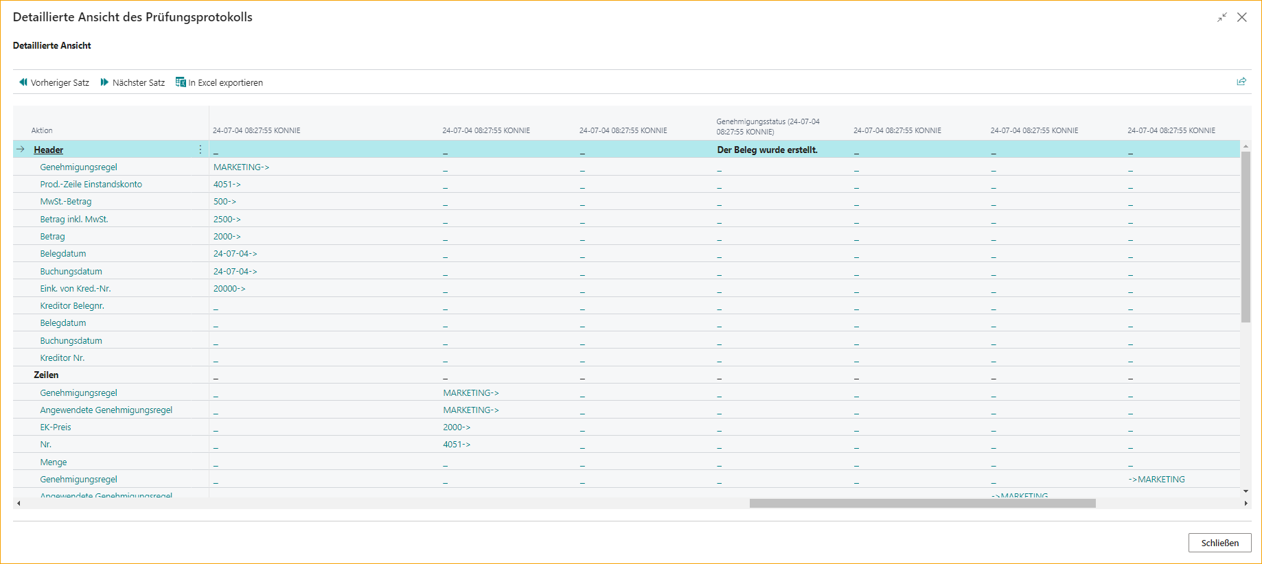 Audit-Log