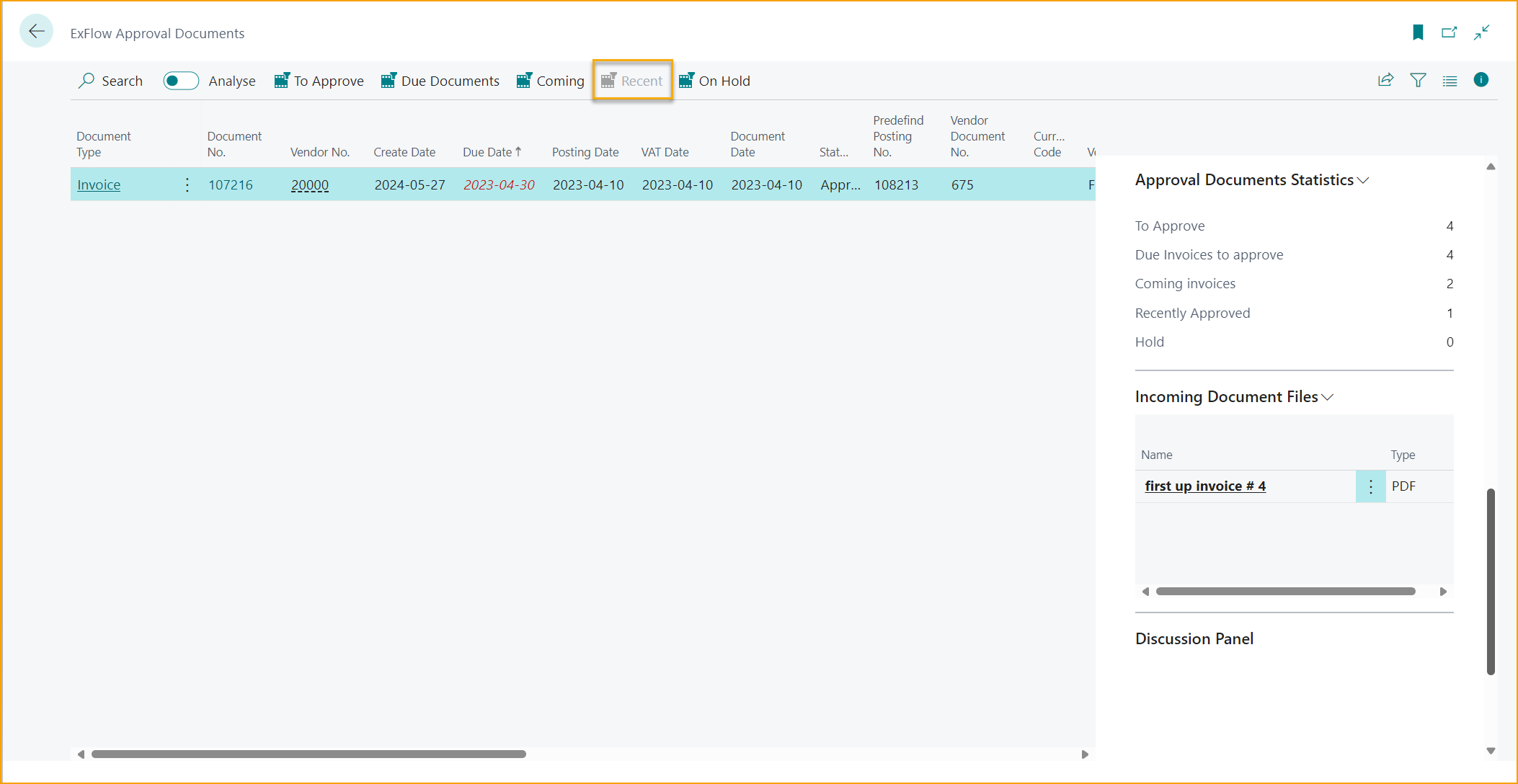 Documentos de Aprobación de ExFlow