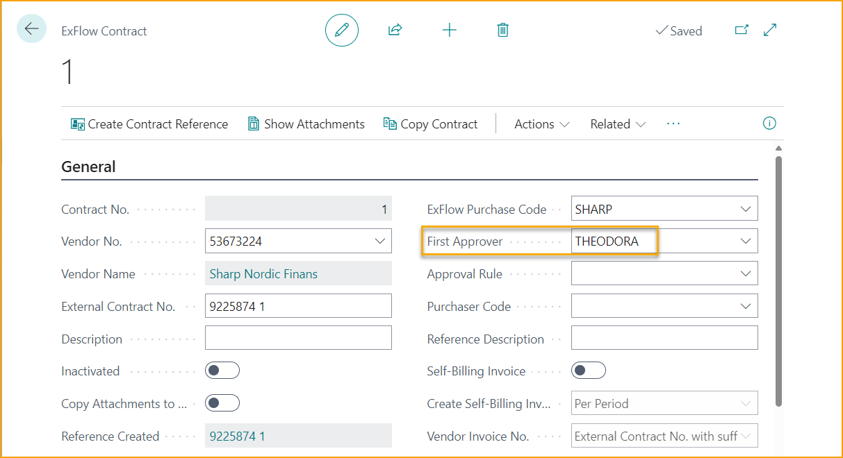 Configuración de ExFlow