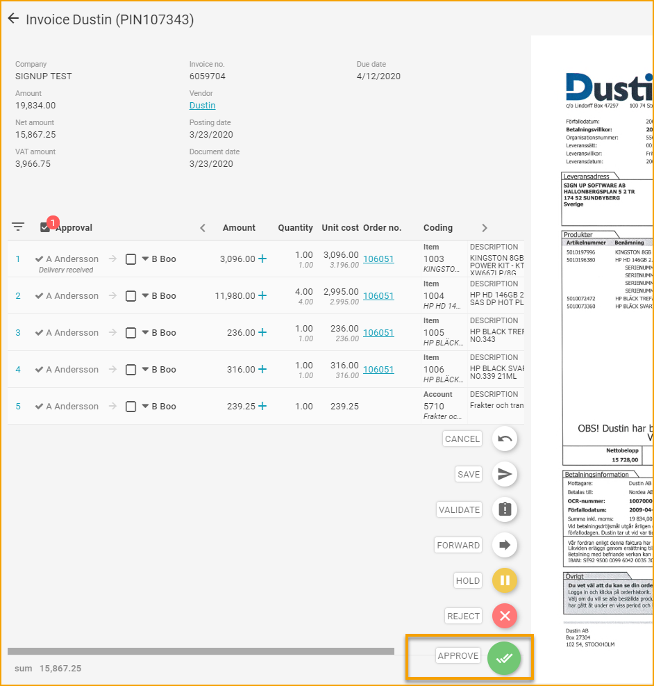 ExFlow Web - Documento