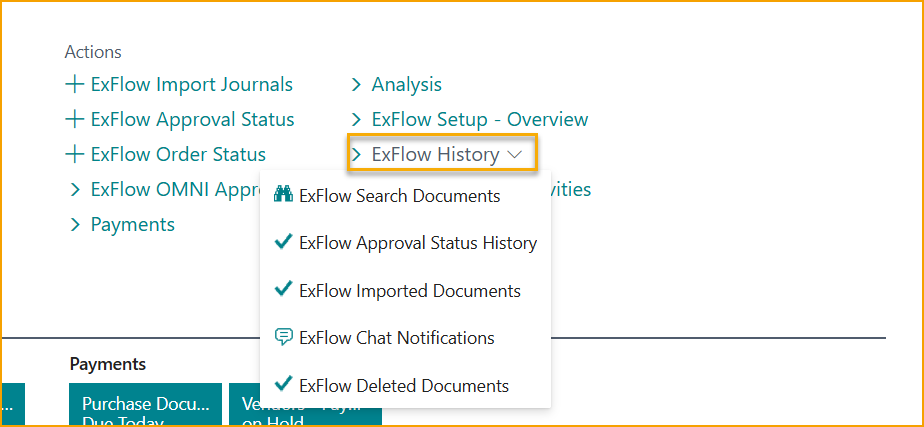 Buscar Documentos de ExFlow