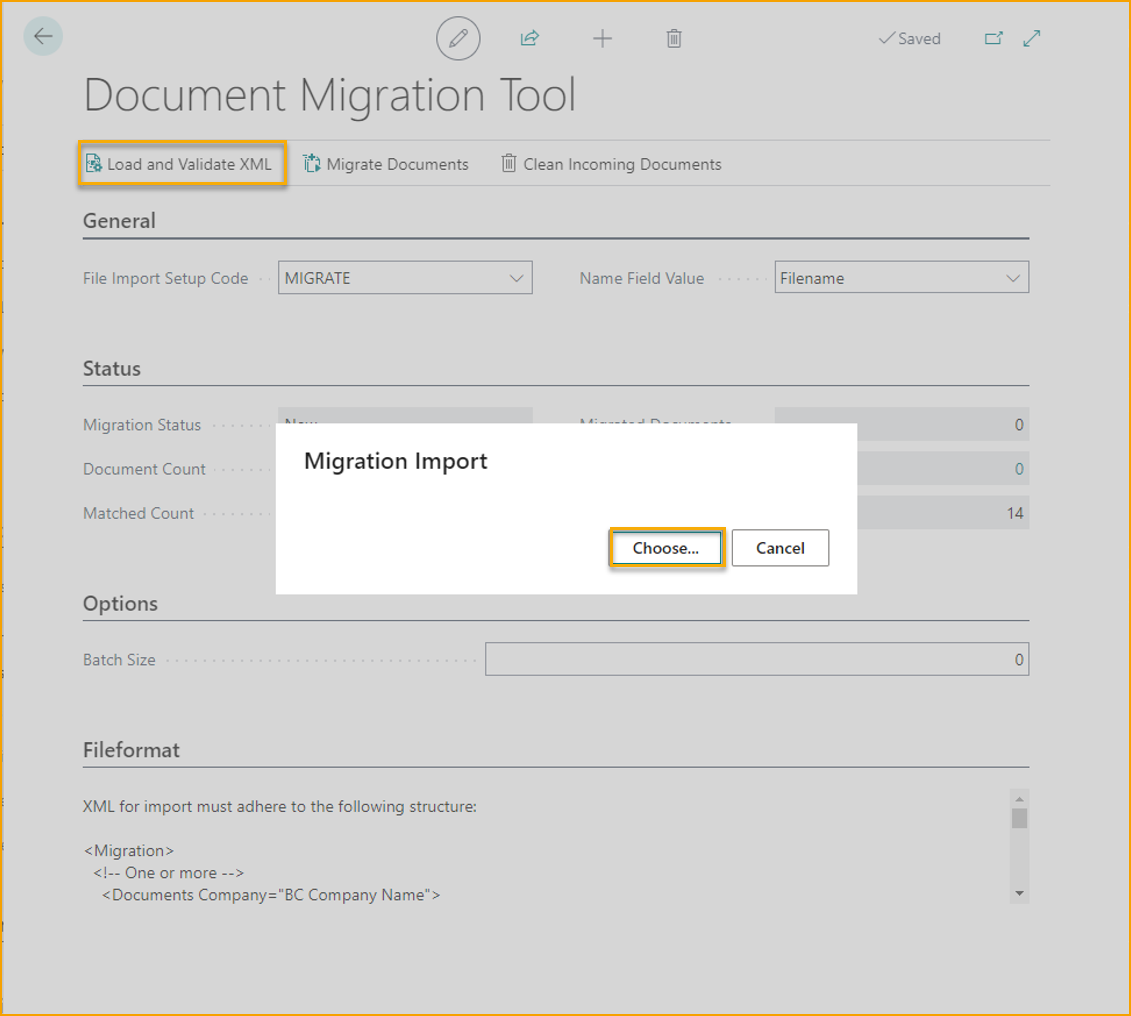 Actualizar y migrar datos de ExFlow