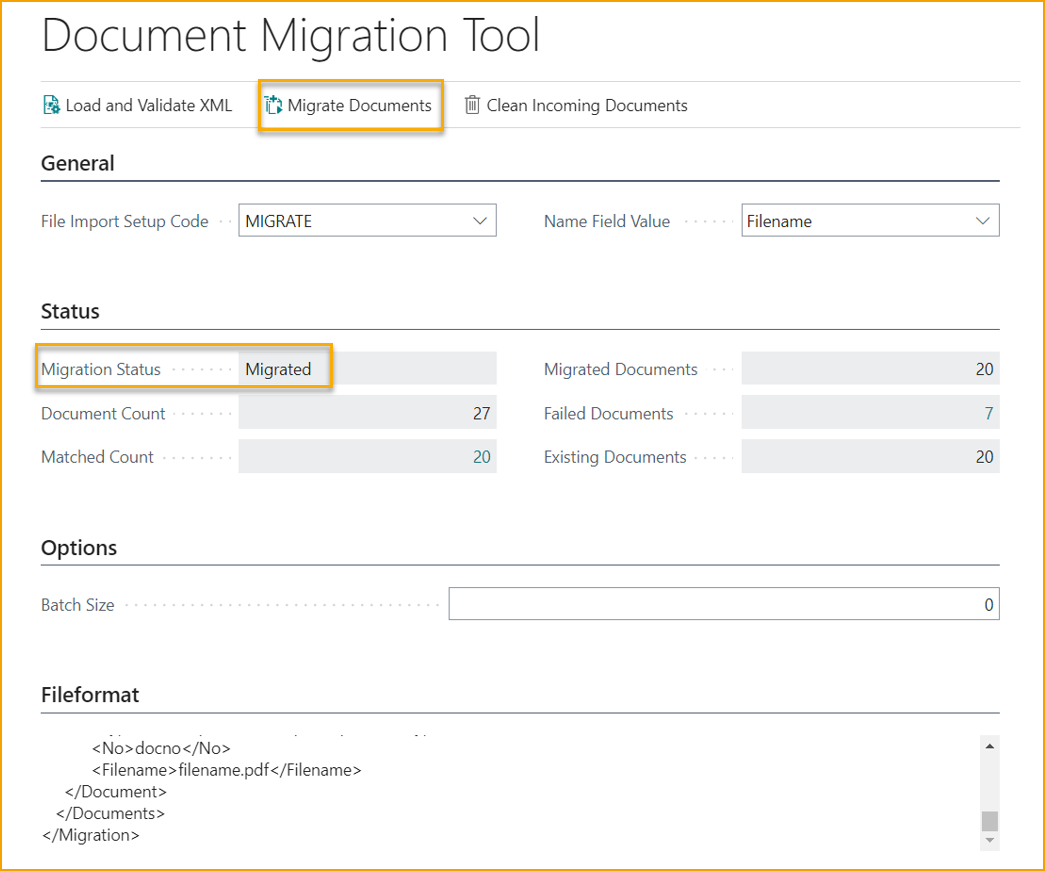 Actualizar y migrar datos de ExFlow