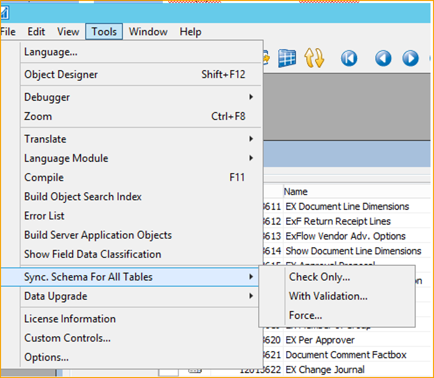 Actualizar y migrar datos de ExFlow