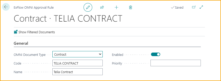 Regla de Aprobación OMNI de ExFlow - Contrato