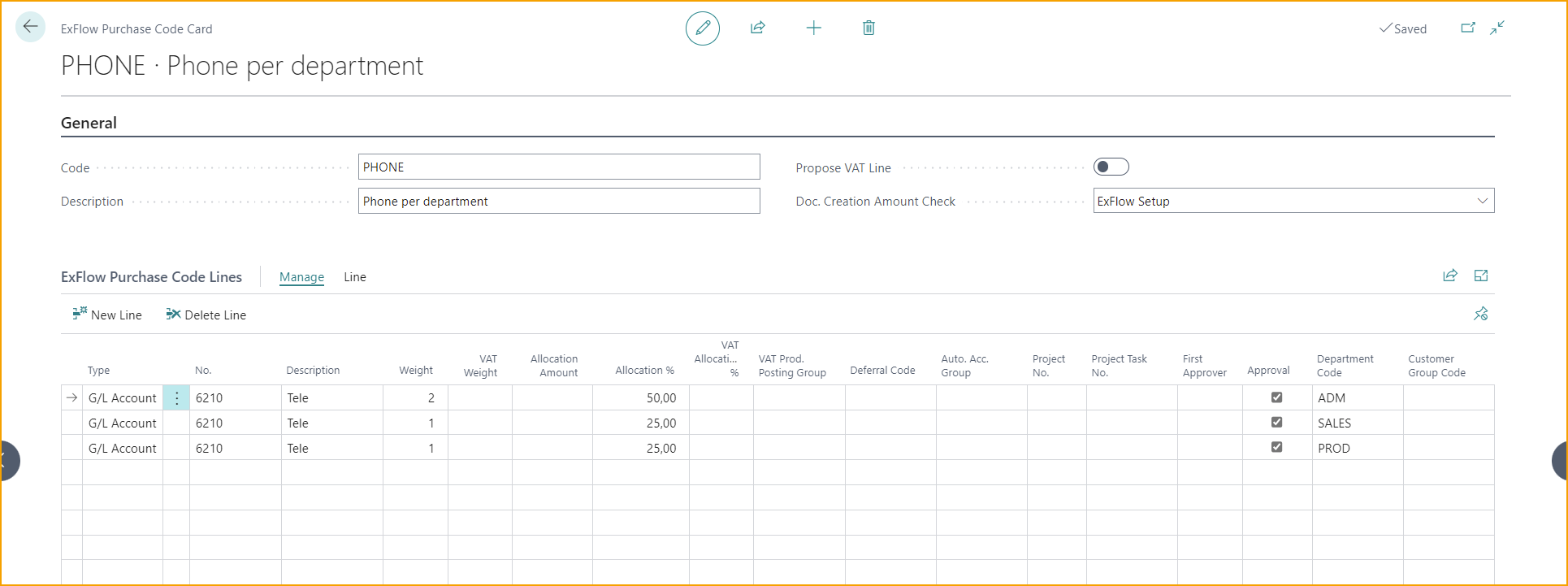 Tarjeta de Código de Compra de ExFlow