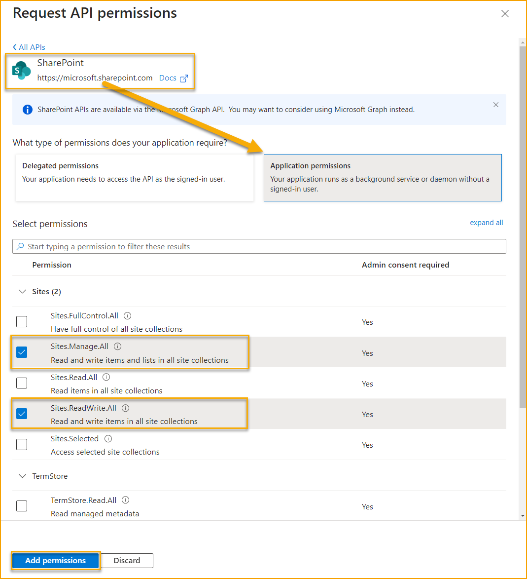 Configuración de ExFlow SharePoint