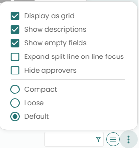 Additional Line Actions