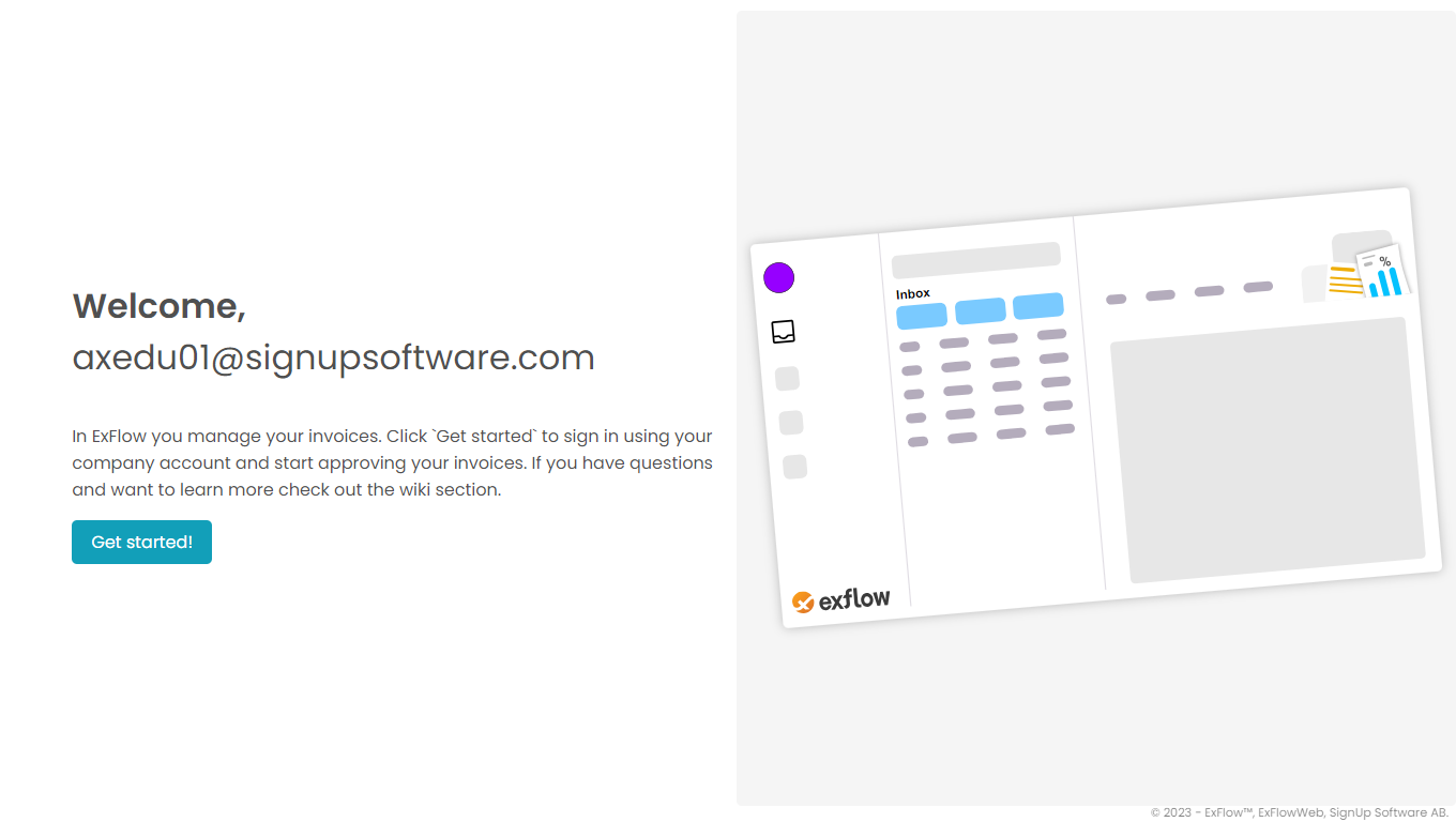 ExFlow Approval Status