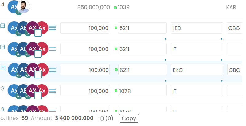 ExFlow Approval Status